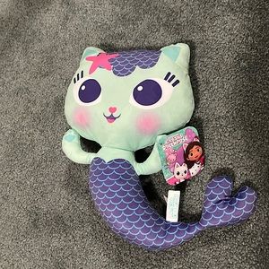 Gabby’s Dollhouse MerCat 10” collectible plush doll